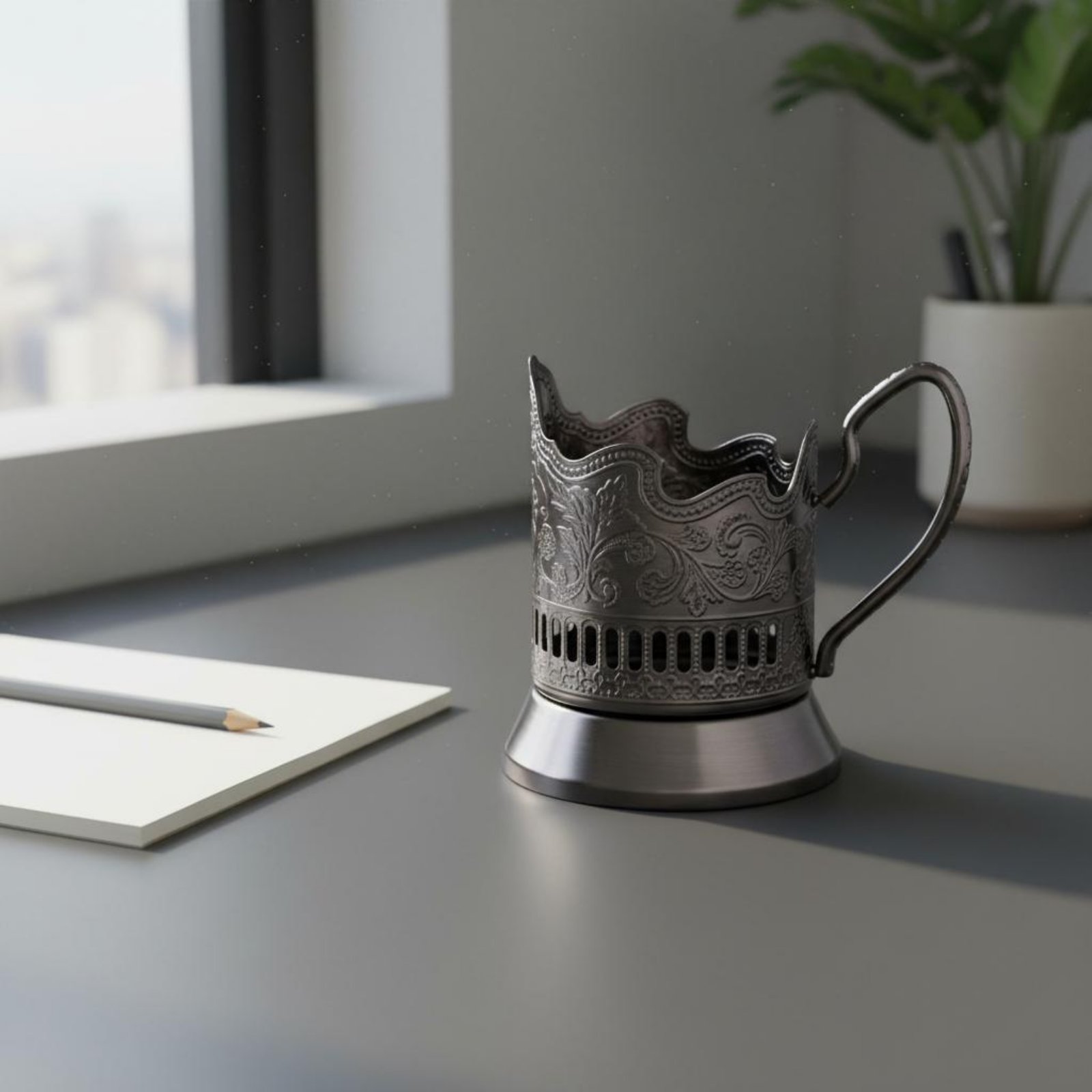 Podstakannik Retro Design Russ - Old Fashioned Glass บทวิจารณ์และราคา