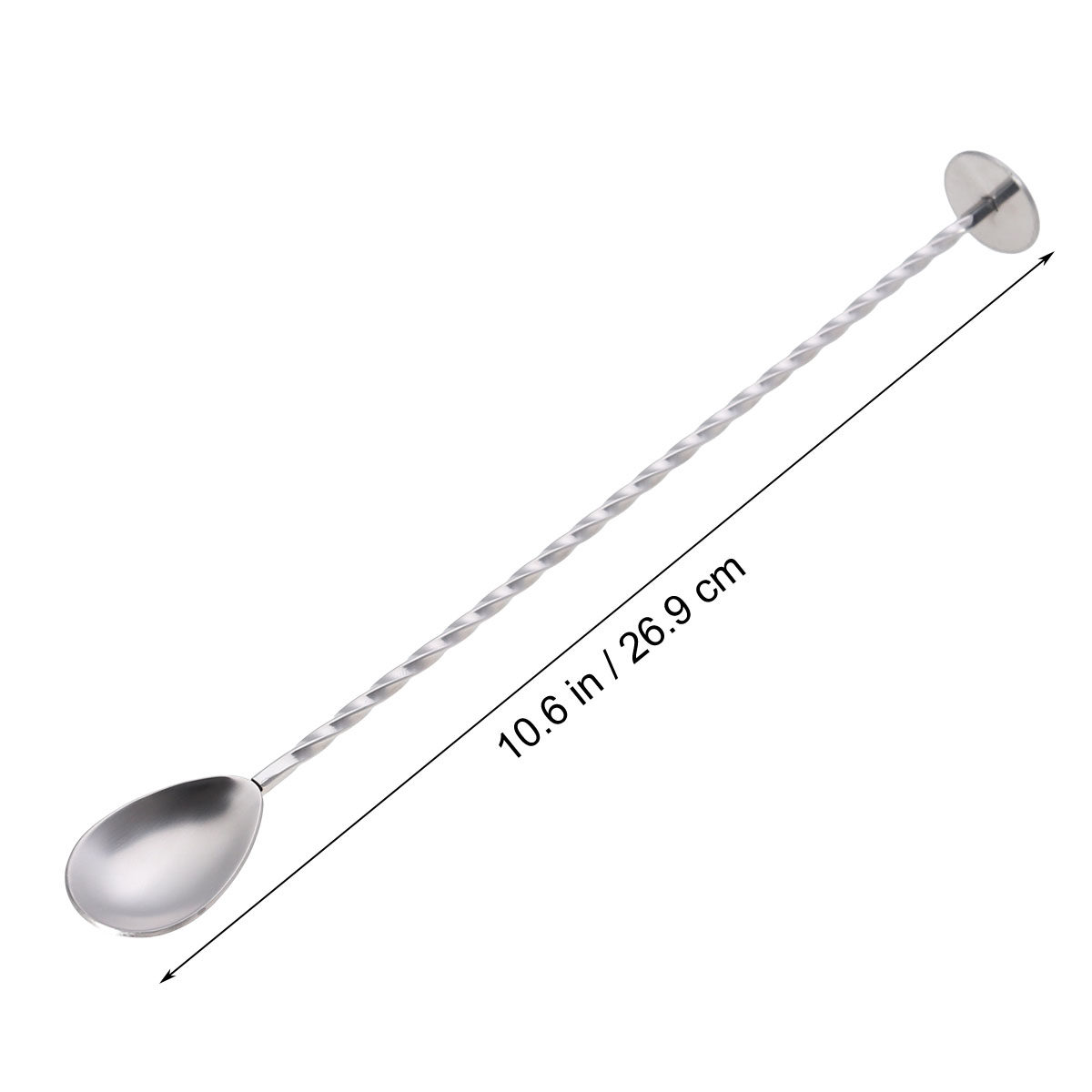 304 Stainless Steel Cocktail B - Bar Spoon Twisted บทวิจารณ์และราคา
