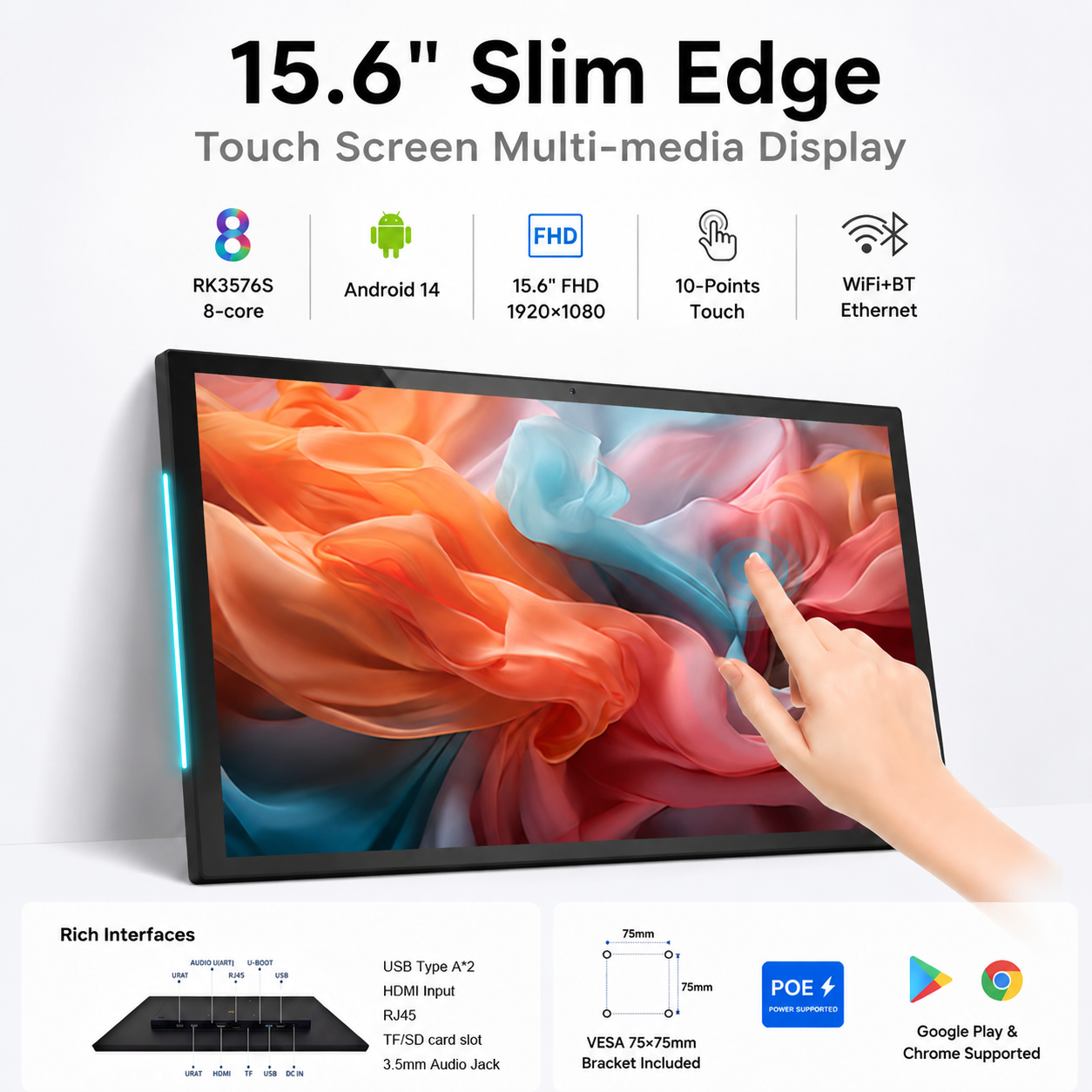 15 Inch 16:10 Wall Mount Andro - Home Bar Android บทวิจารณ์และราคา