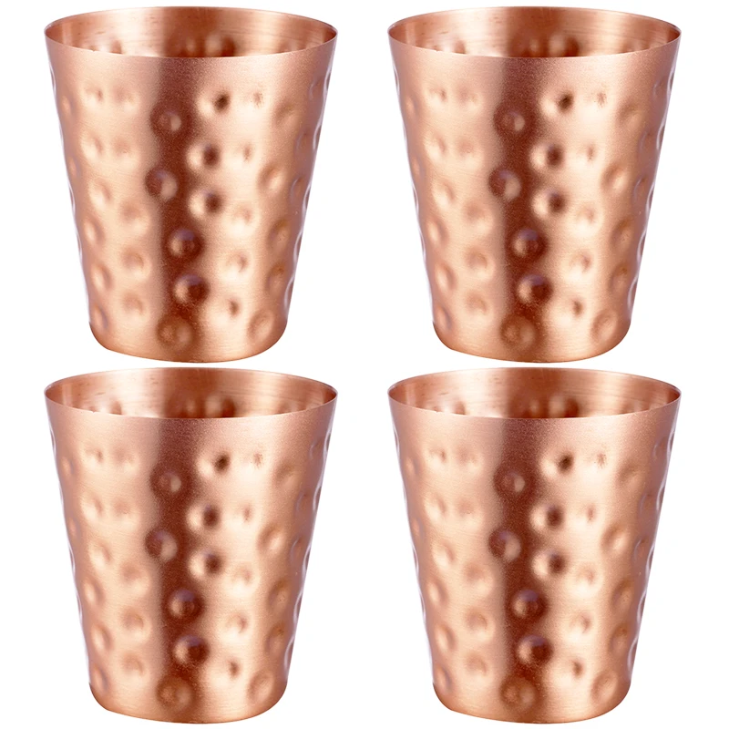 4Pcs New 100% Copper Cups Pure - Mule Copper Mug บทวิจารณ์และราคา