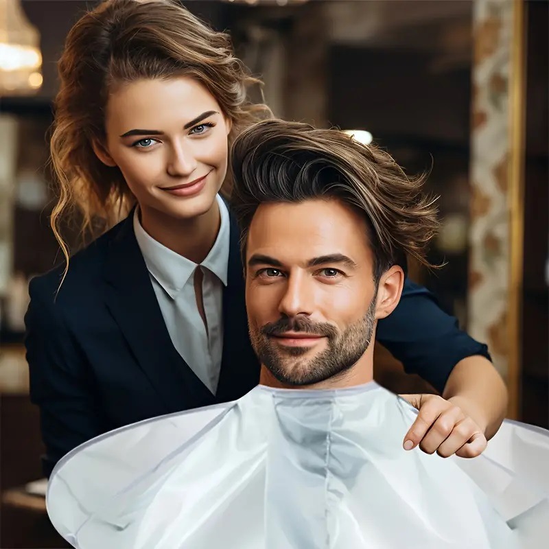 1pc Umbrella Design Hair Cutti - Home Barber บทวิจารณ์และราคา