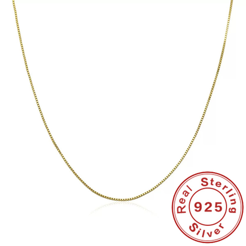 925 Sterling Silver Necklace G - Bar Cart Gold บทวิจารณ์และราคา