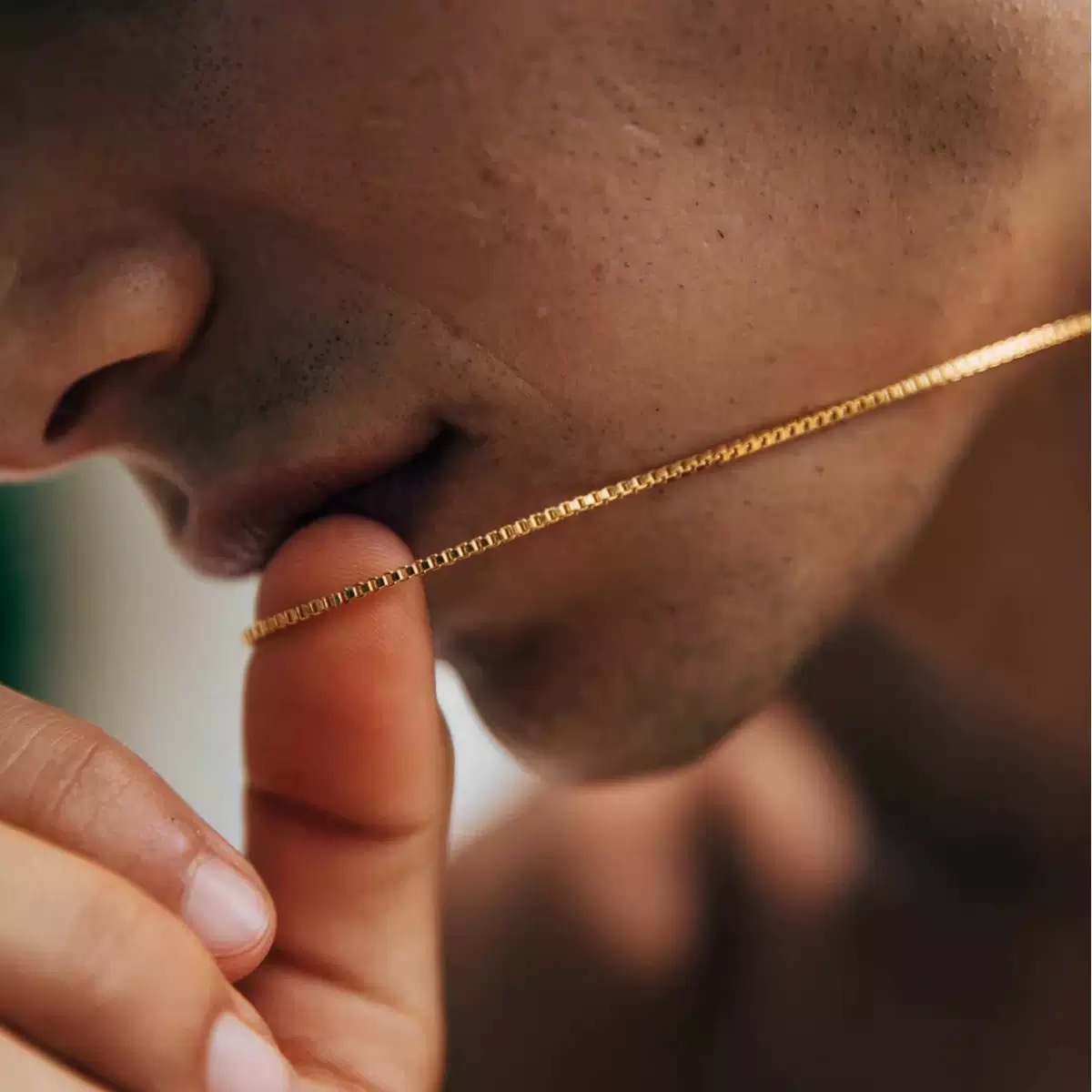 925 Sterling Silver Necklace G - Bar Cart Gold บทวิจารณ์และราคา