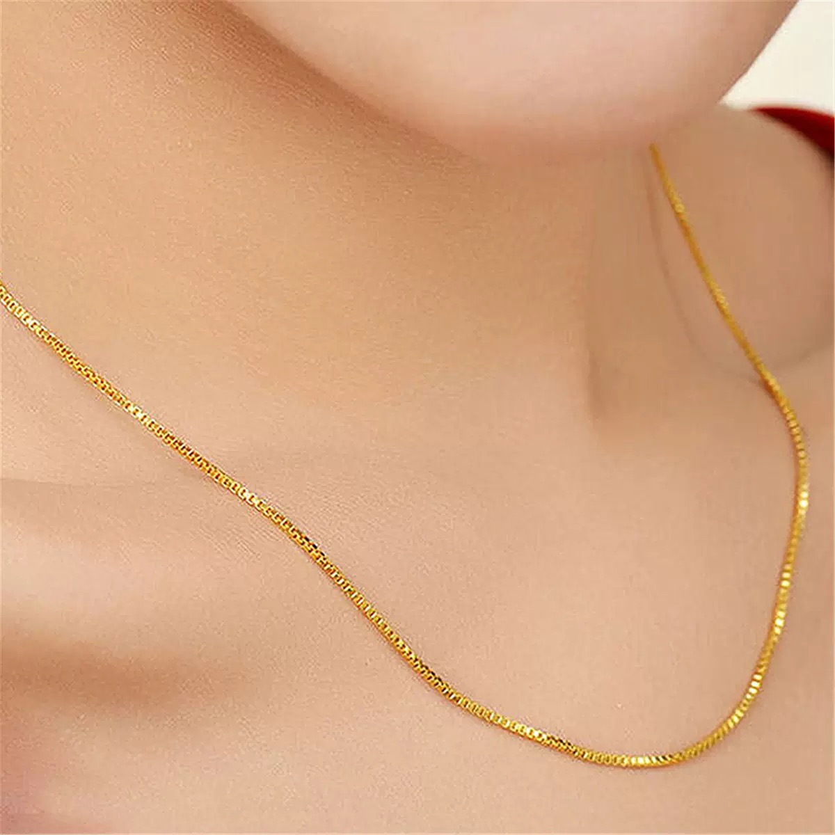925 Sterling Silver Necklace G - Bar Cart Gold บทวิจารณ์และราคา