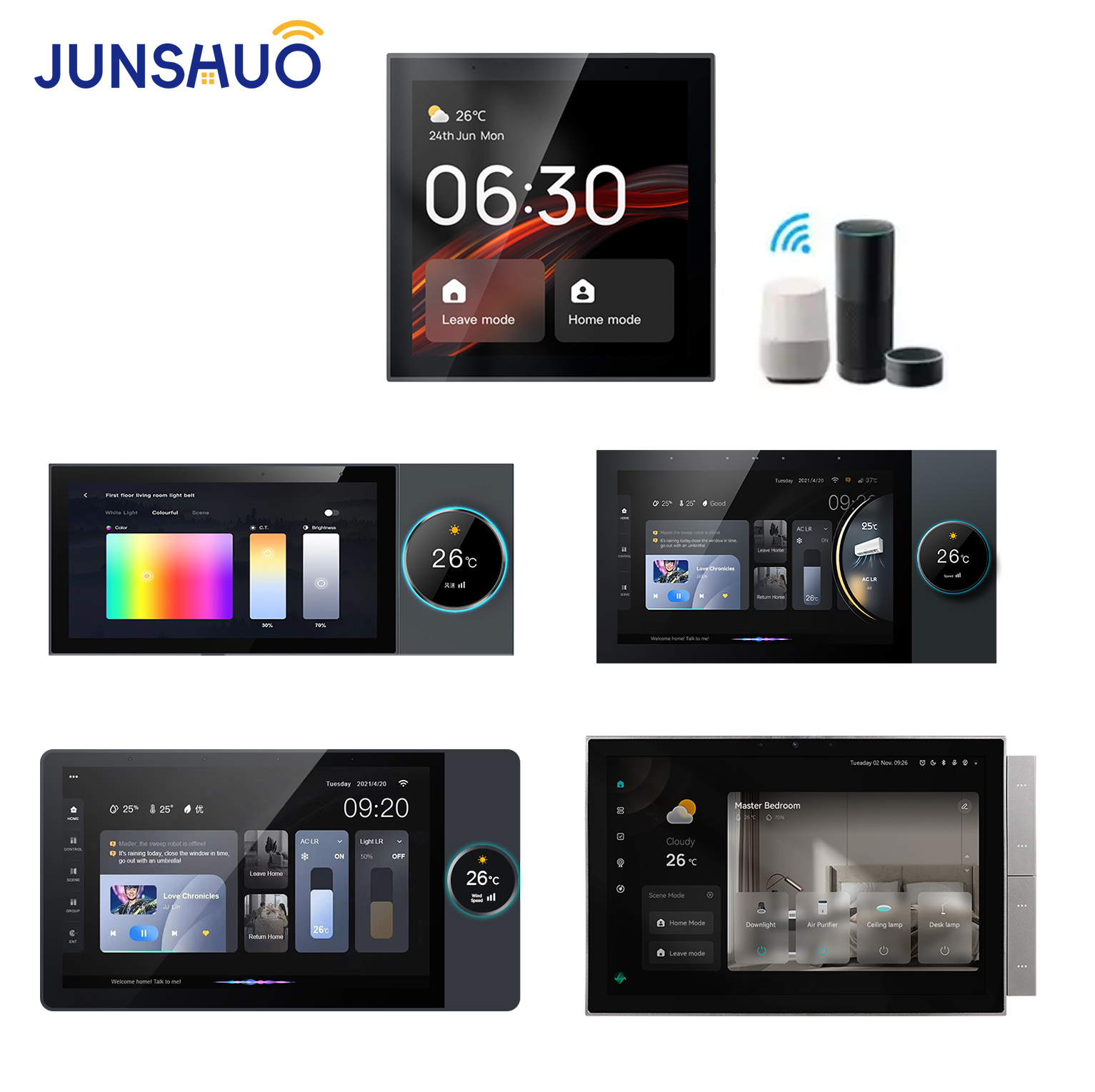 Smart Home Gateway WiFi 6 Inch - Home Bar Android บทวิจารณ์และราคา