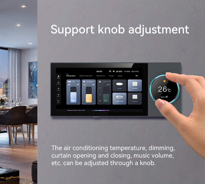 Smart Home Gateway WiFi 6 Inch - Home Bar Android บทวิจารณ์และราคา