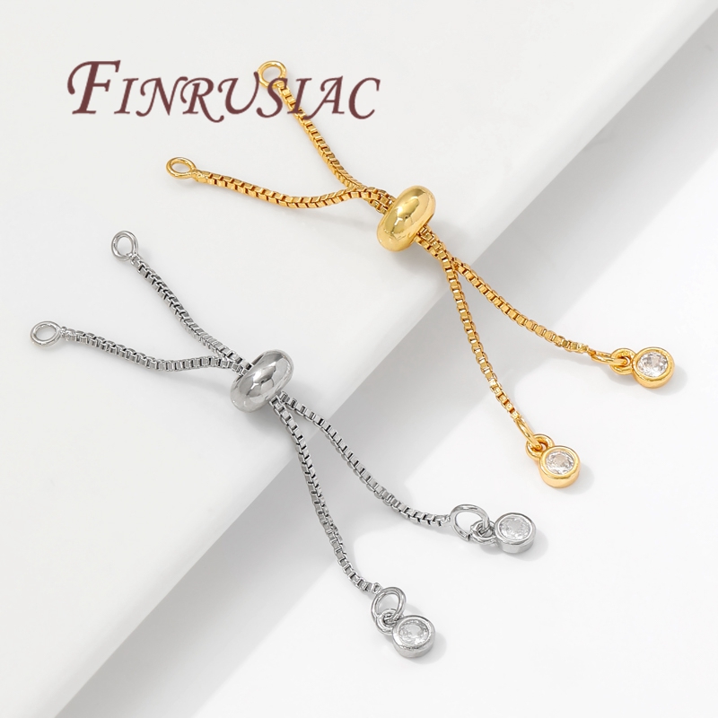 18K Gold Plated Box Chain Exte - Bar Cart Gold บทวิจารณ์และราคา