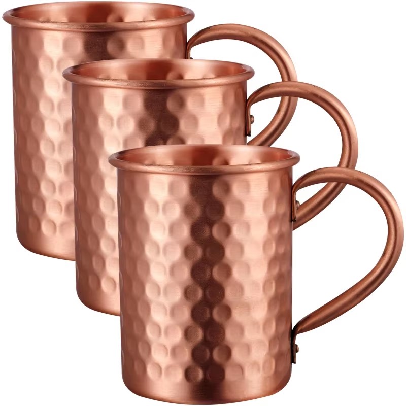 100% Copper Moscow Mule Mug 1/ - Mule Copper Mug บทวิจารณ์และราคา