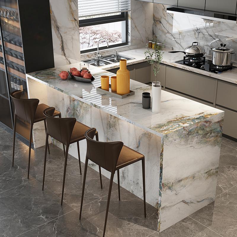Any Size Custom Natural Marble - Home Bar And Cabinet บทวิจารณ์และราคา