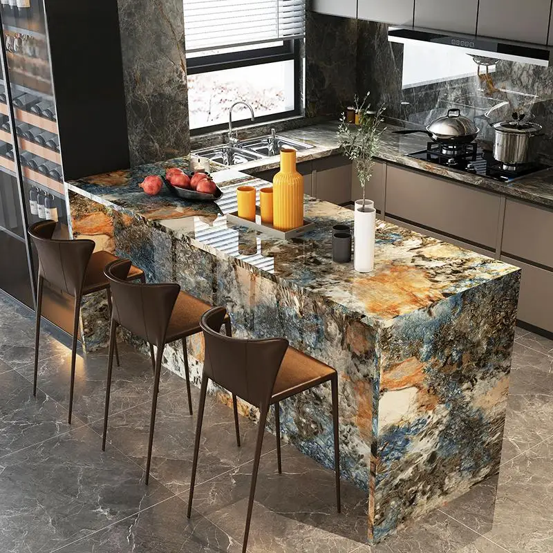 Any Size Custom Natural Marble - Home Bar And Cabinet บทวิจารณ์และราคา