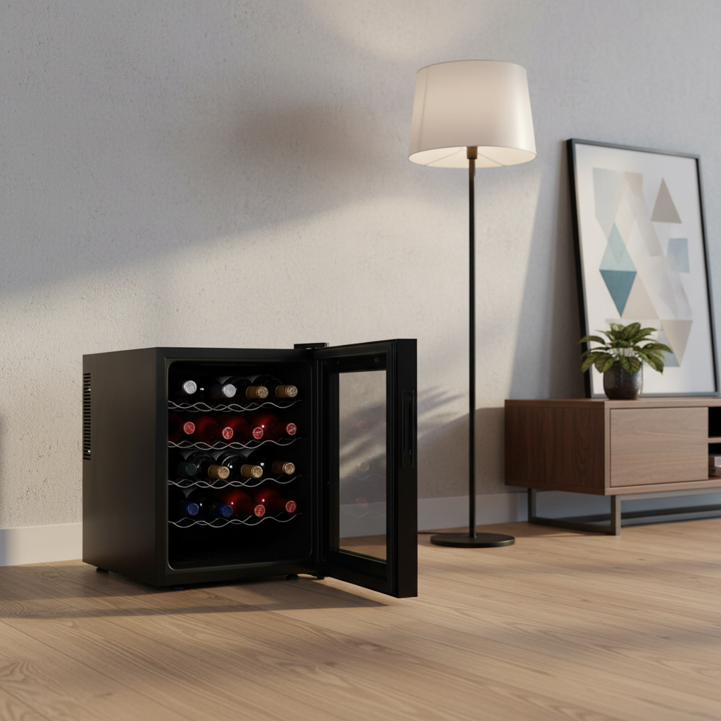 20 Bottles Cooler Refrigeratio - Home Bar And Cabinet บทวิจารณ์และราคา
