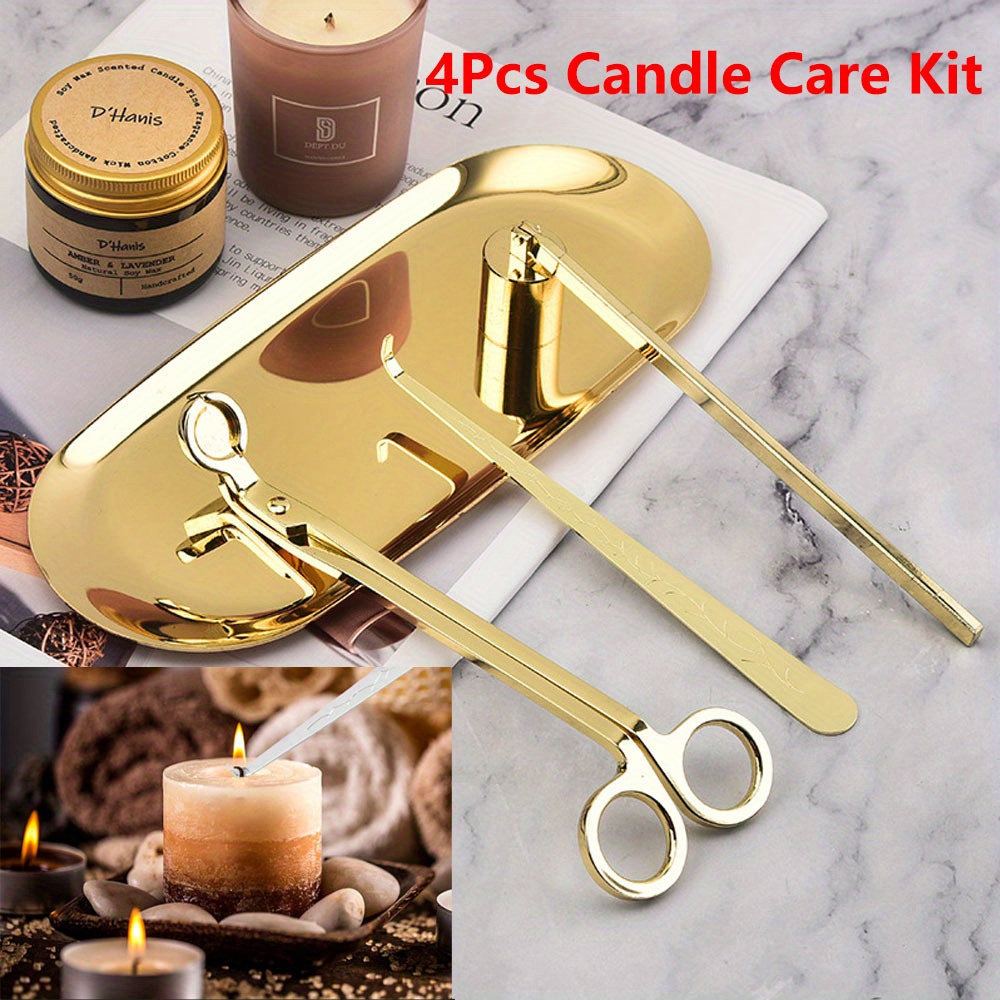 4pcs/set Luxury Candle Care Ki - Home Barber บทวิจารณ์และราคา