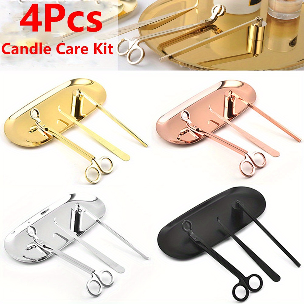 4pcs/set Luxury Candle Care Ki - Home Barber บทวิจารณ์และราคา