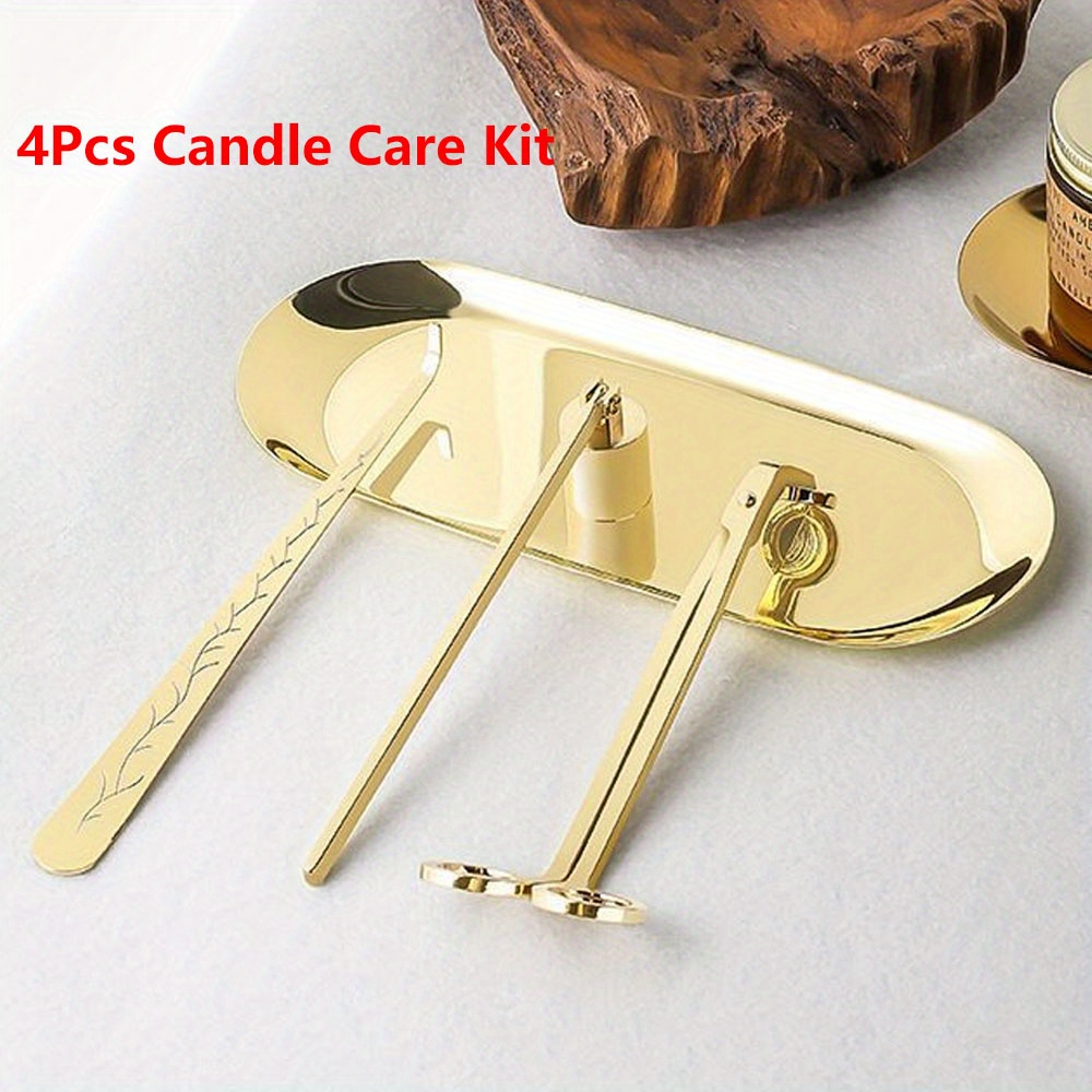 4pcs/set Luxury Candle Care Ki - Home Barber บทวิจารณ์และราคา