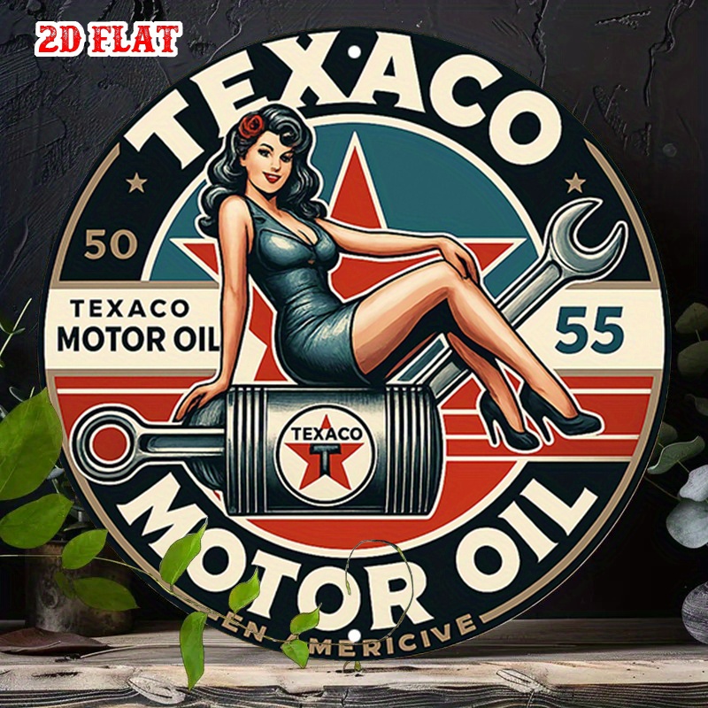 Round Metal Tin Sign Wall Deco - Home Bar Cafe บทวิจารณ์และราคา