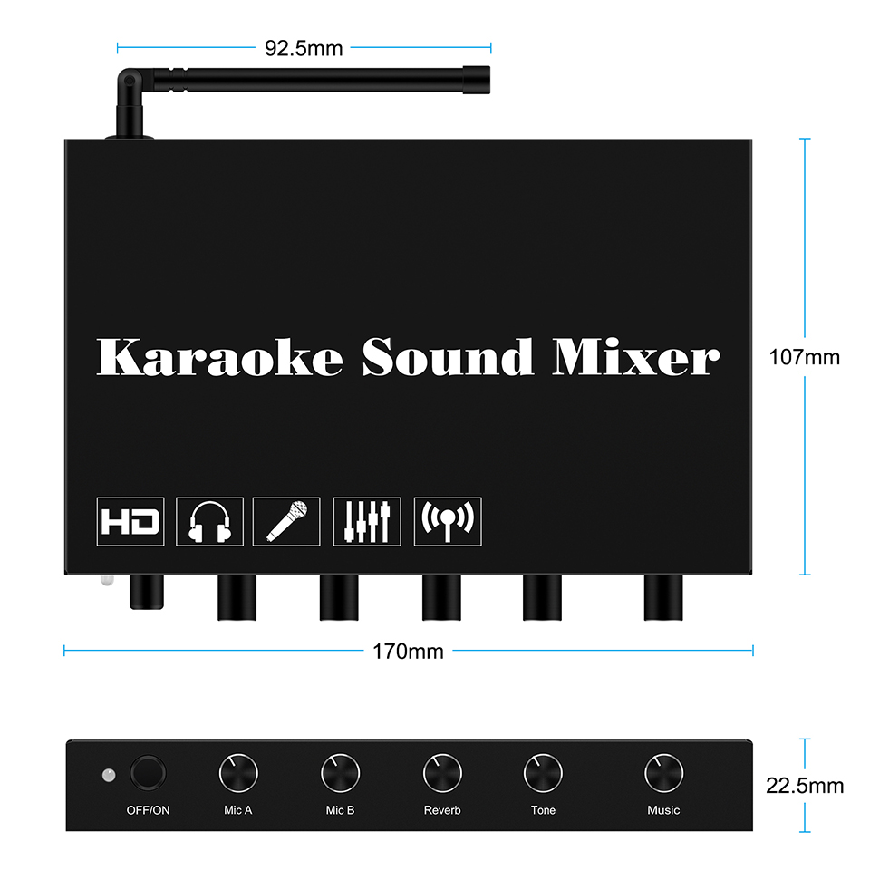 HDMI Karaoke Player Mixer Home - Home Bar And Theater บทวิจารณ์และราคา