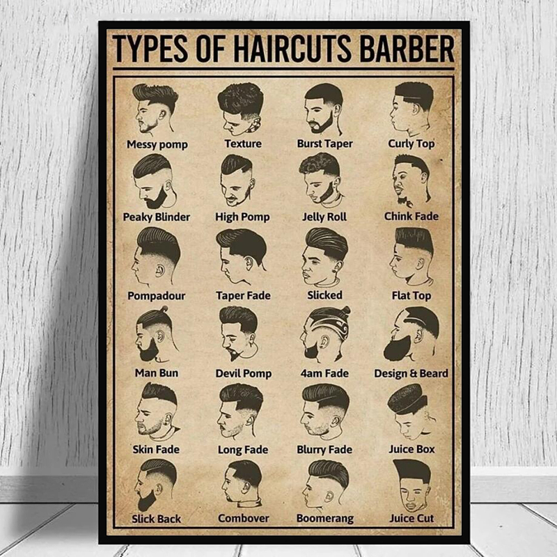 Retro Types Of Haircuts Barber - Home Barber บทวิจารณ์และราคา
