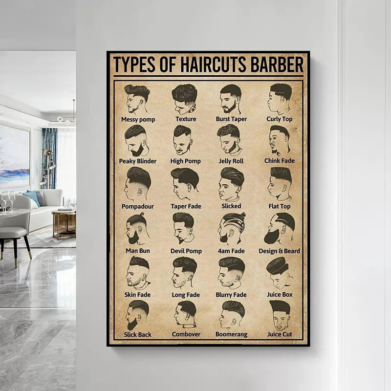 Retro Types Of Haircuts Barber - Home Barber บทวิจารณ์และราคา