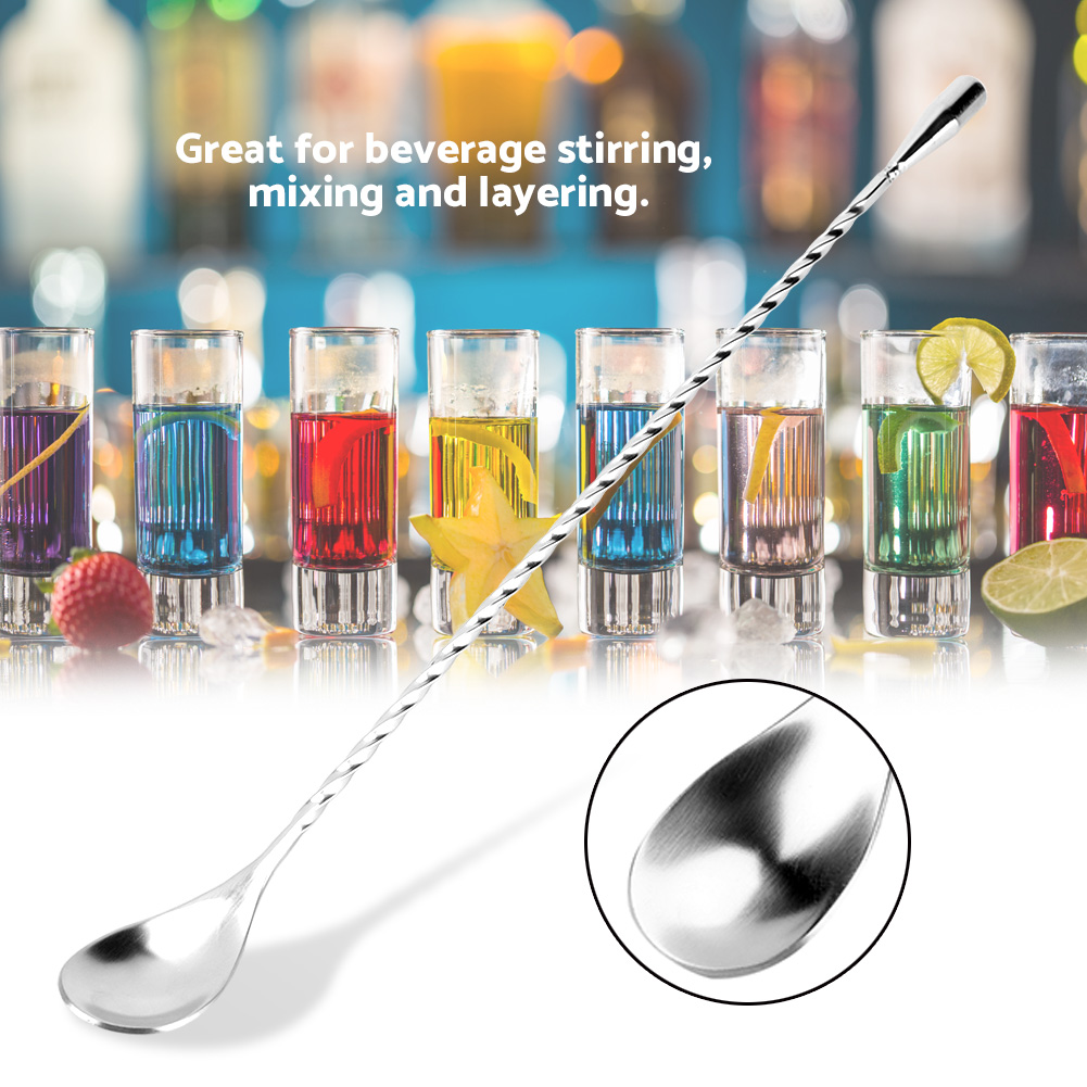 Bar Spoon Bar Mixing Spoon Sta - Bar Spoon Twisted บทวิจารณ์และราคา