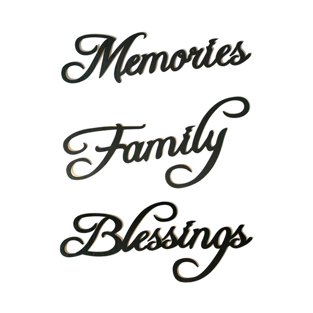Family Memories Blessings Lett - Home Bar Word บทวิจารณ์และราคา