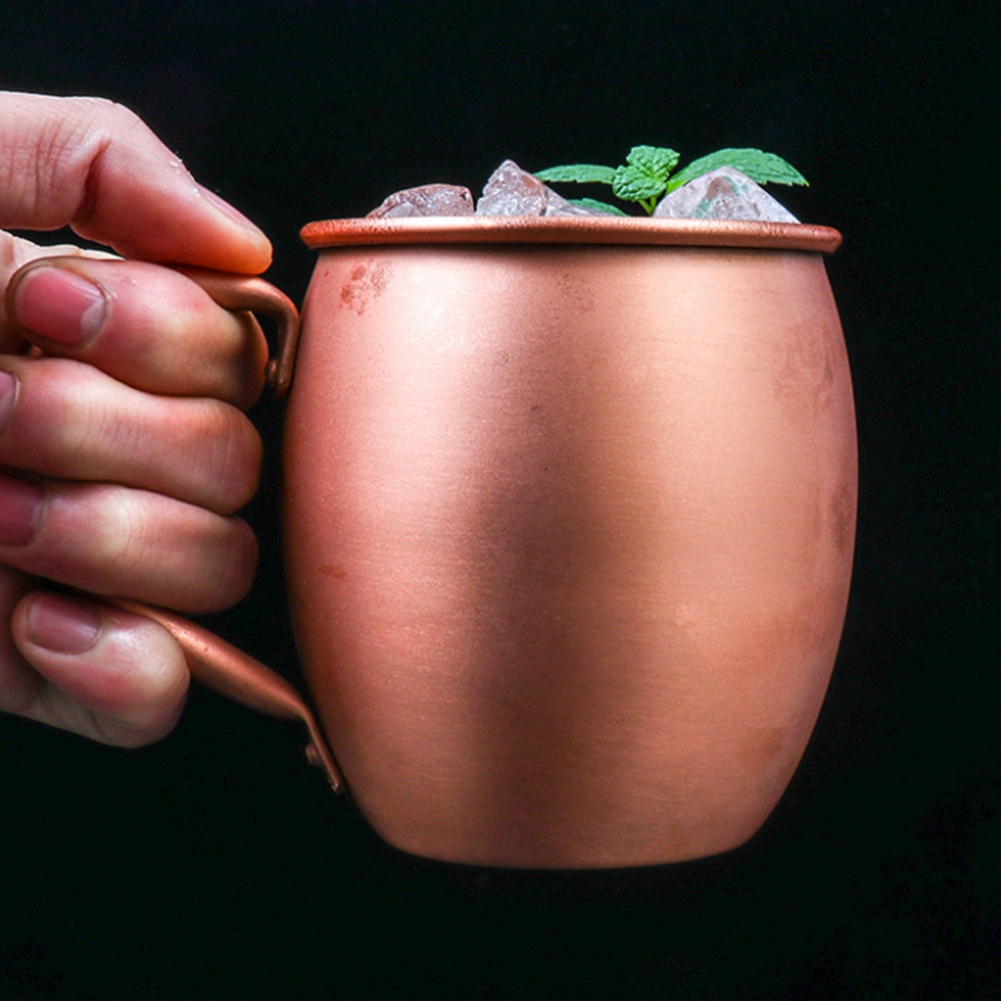 530ML 100% Pure Copper Mug Mug - Mule Copper Mug บทวิจารณ์และราคา