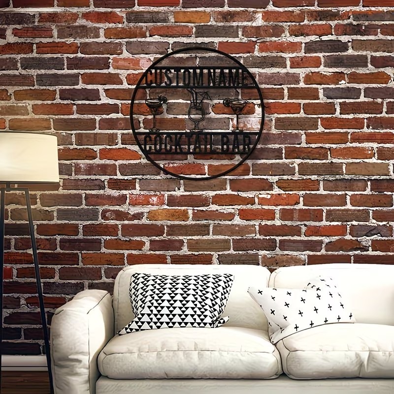 Custom Name Cocktail Bar Sign, - Home Bar Cafe บทวิจารณ์และราคา