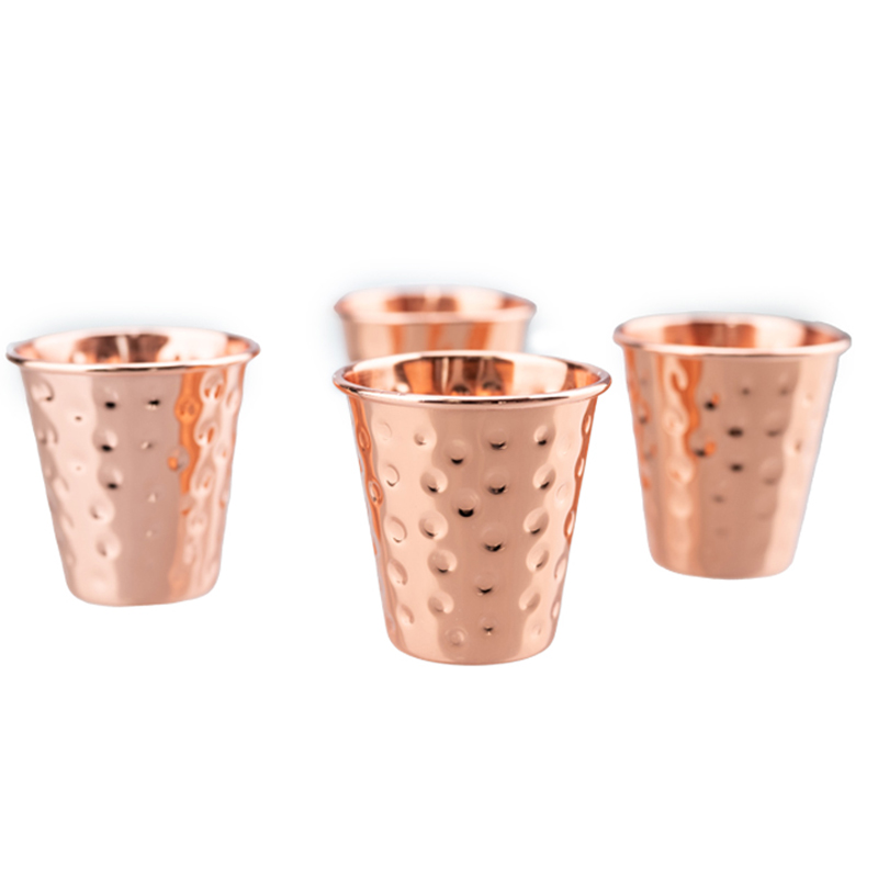 Hammered Copper Shot Glass 60m - Mule Copper Mug บทวิจารณ์และราคา