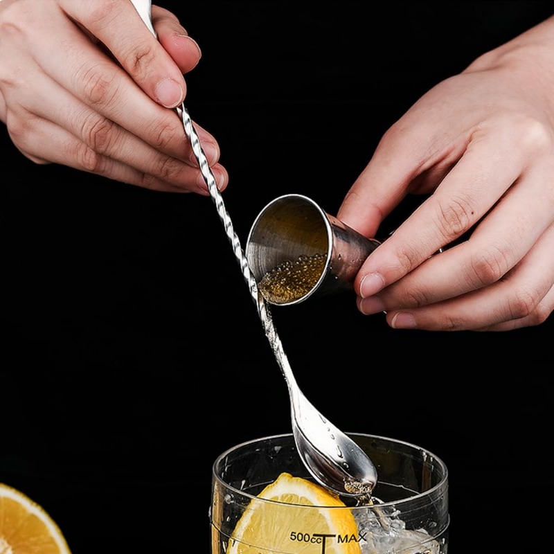 Mixing Spoon for Cocktail Drin - Bar Spoon Twisted บทวิจารณ์และราคา
