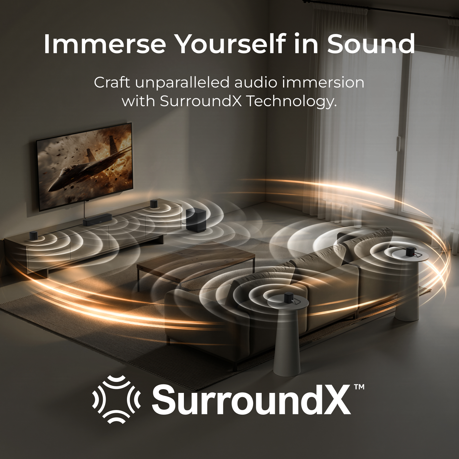 ULTIMEA 7.1ch Sound Bar with S - Home Bar And Theater บทวิจารณ์และราคา