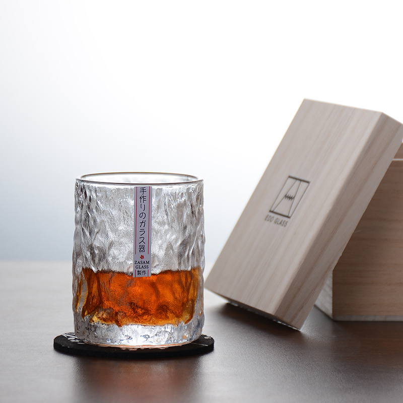 Thick Heavy Base EDO Crystal G - Old Fashioned Glass บทวิจารณ์และราคา