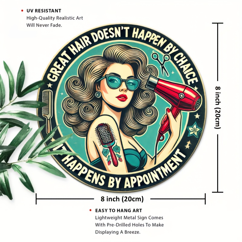 1pc Retro Hair Care Metal Alum - Home Barber บทวิจารณ์และราคา