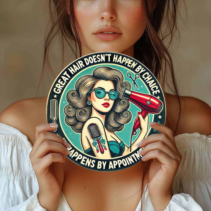 1pc Retro Hair Care Metal Alum - Home Barber บทวิจารณ์และราคา