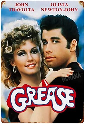 Grease Classic Movie Tin Sign, - Home Bar And Coffee บทวิจารณ์และราคา
