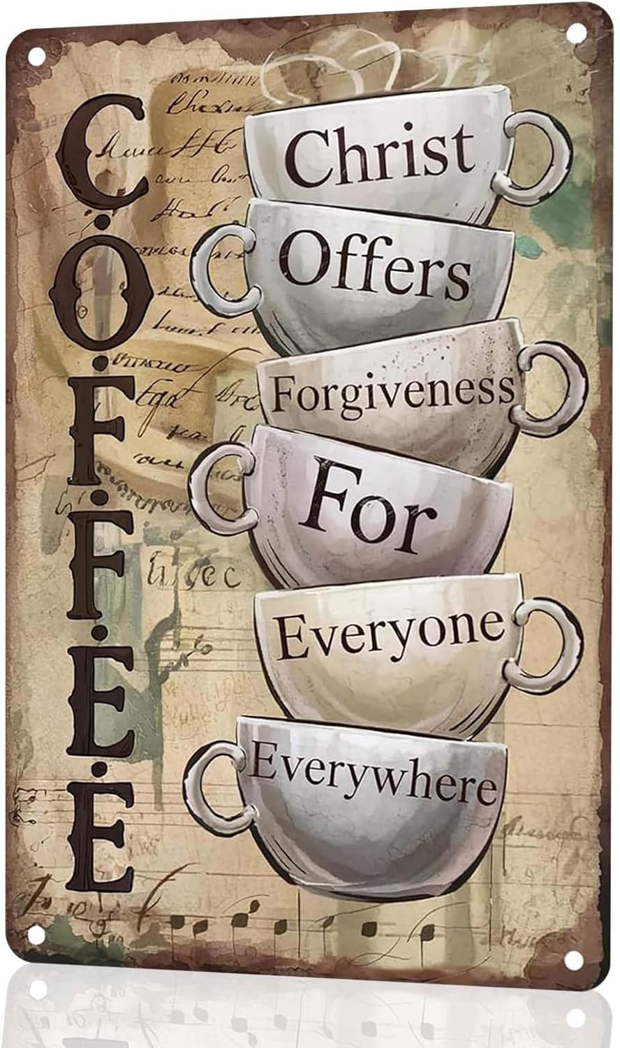 Decorations Vintage Metal Wall - Home Bar And Coffee บทวิจารณ์และราคา