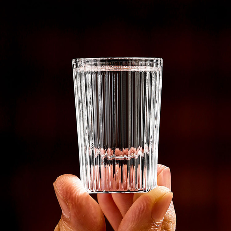6pcs Set 20ml Striped Foreign  - Old Fashioned Glass บทวิจารณ์และราคา