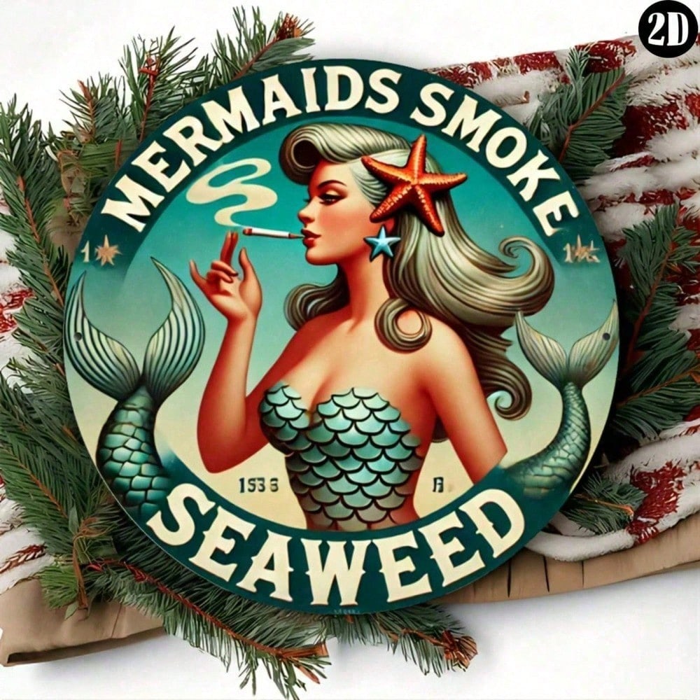 Vintage Mermaid Seaweed Smoke  - Home Bar Cafe บทวิจารณ์และราคา