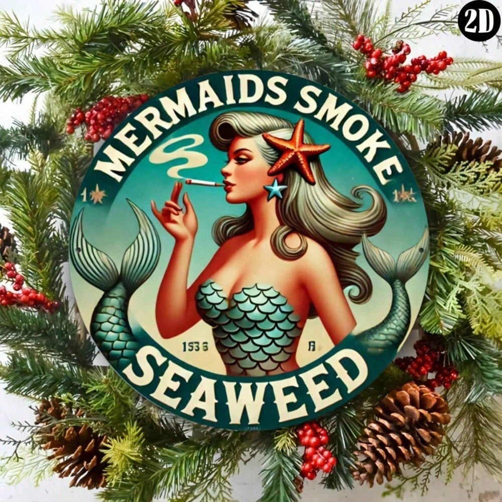 Vintage Mermaid Seaweed Smoke  - Home Bar Cafe บทวิจารณ์และราคา