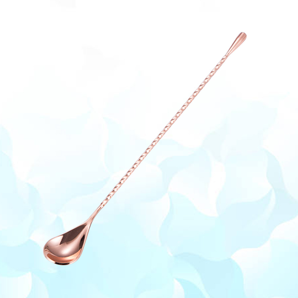 Elegant Stainless Steel Long H - Bar Spoon Twisted บทวิจารณ์และราคา
