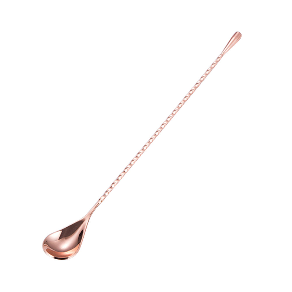 Elegant Stainless Steel Long H - Bar Spoon Twisted บทวิจารณ์และราคา