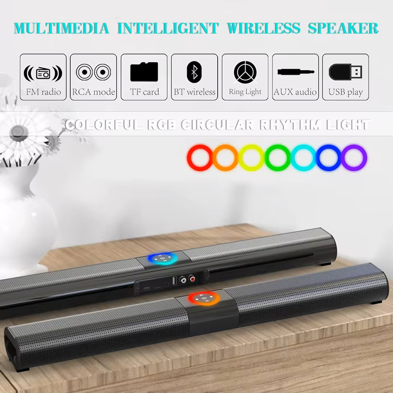 Soundbar For TV Subwoofer Blue - Home Bar And Theater บทวิจารณ์และราคา