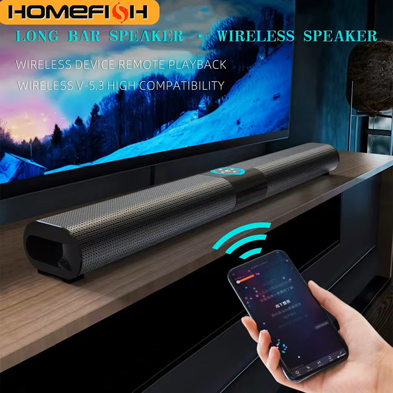 Soundbar For TV Subwoofer Blue - Home Bar And Theater บทวิจารณ์และราคา