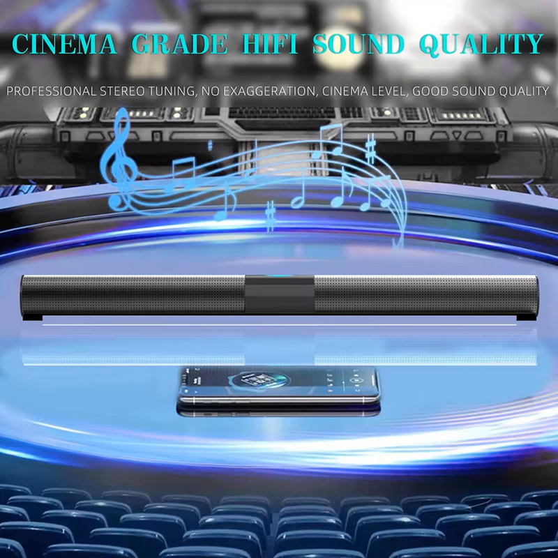 Soundbar For TV Subwoofer Blue - Home Bar And Theater บทวิจารณ์และราคา