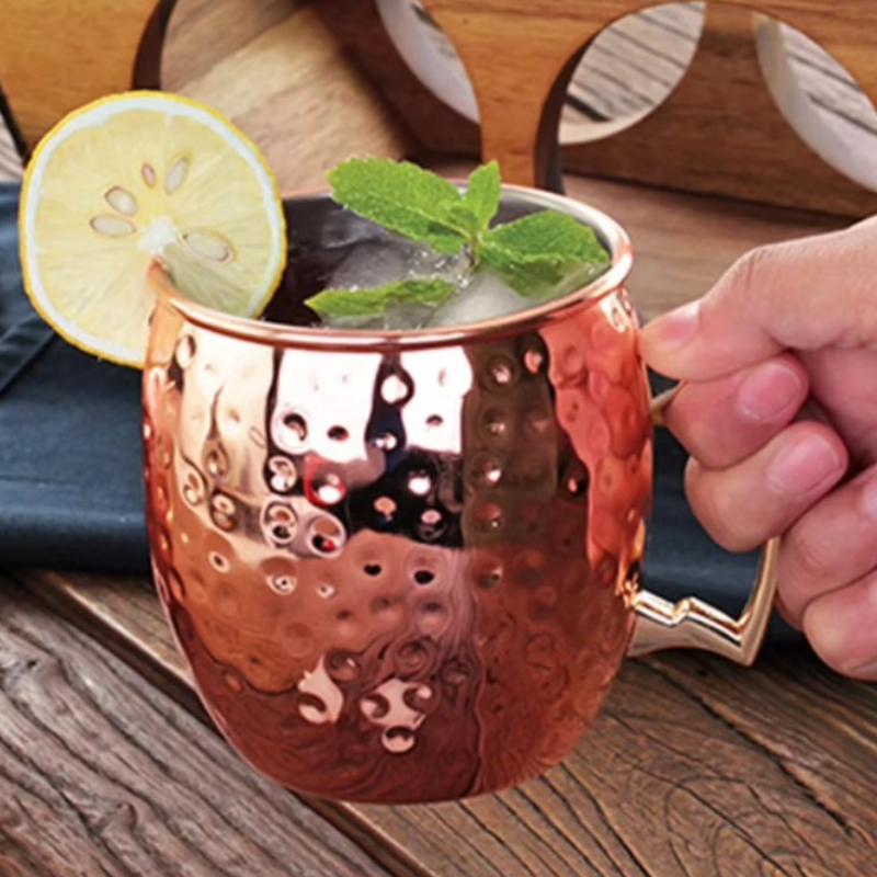 530ml Cocktail Wine Cup Moscow - Mule Copper Mug บทวิจารณ์และราคา