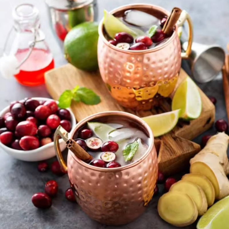 530ml Cocktail Wine Cup Moscow - Mule Copper Mug บทวิจารณ์และราคา