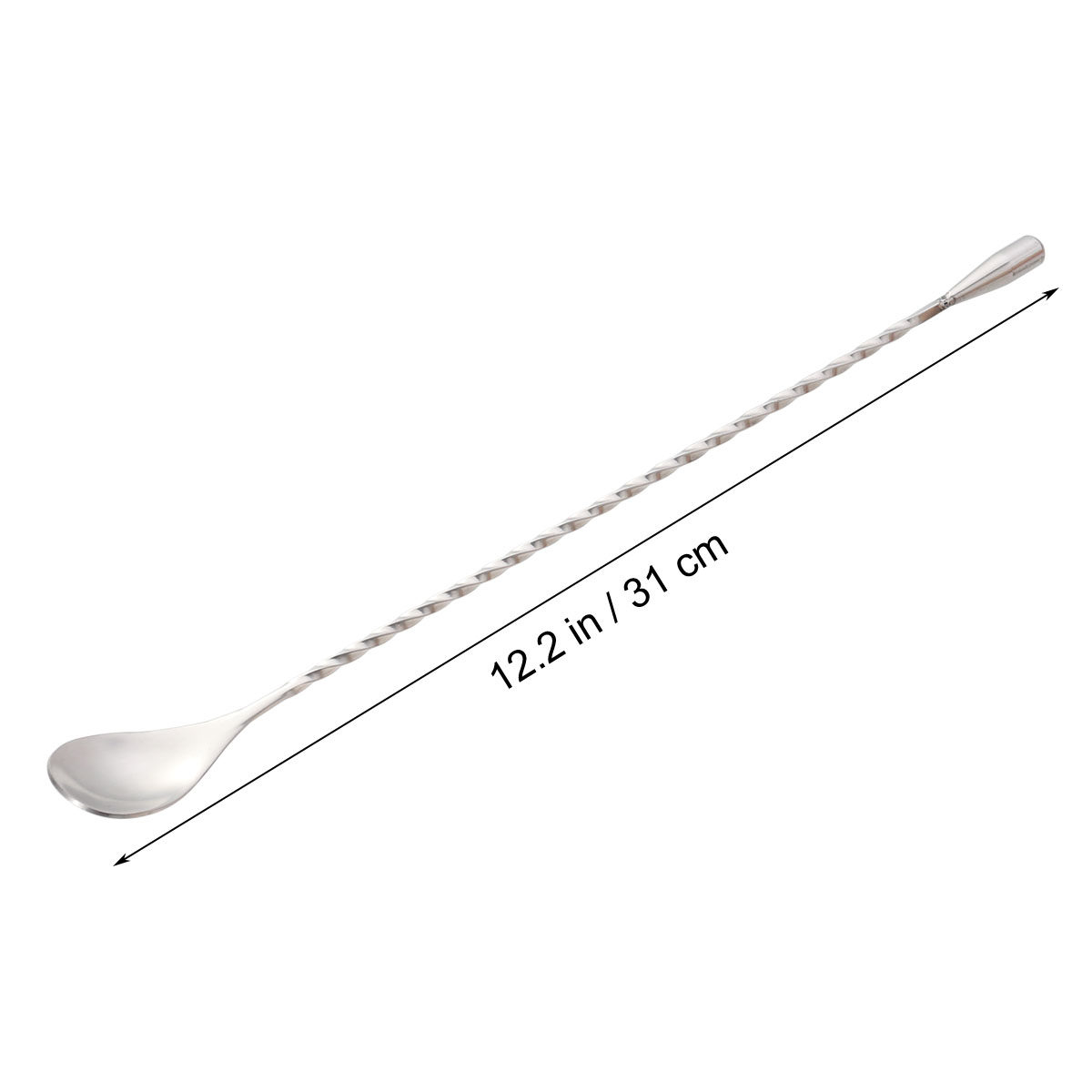 Stainless Steel 304 Cocktail P - Bar Spoon Twisted บทวิจารณ์และราคา
