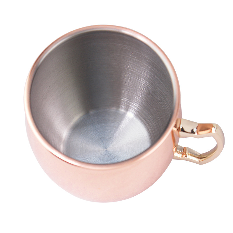 Steel Moscow Mule Mug Plated B - Mule Copper Mug บทวิจารณ์และราคา