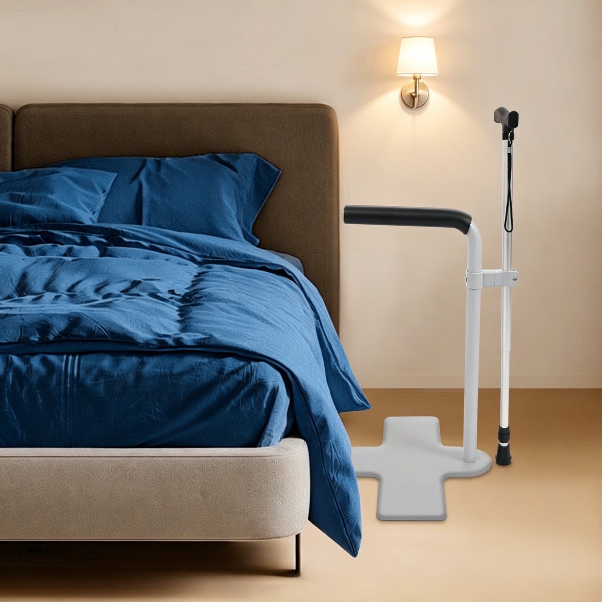 Grey White Carbon Steel Bed So - Home Bar Stand บทวิจารณ์และราคา