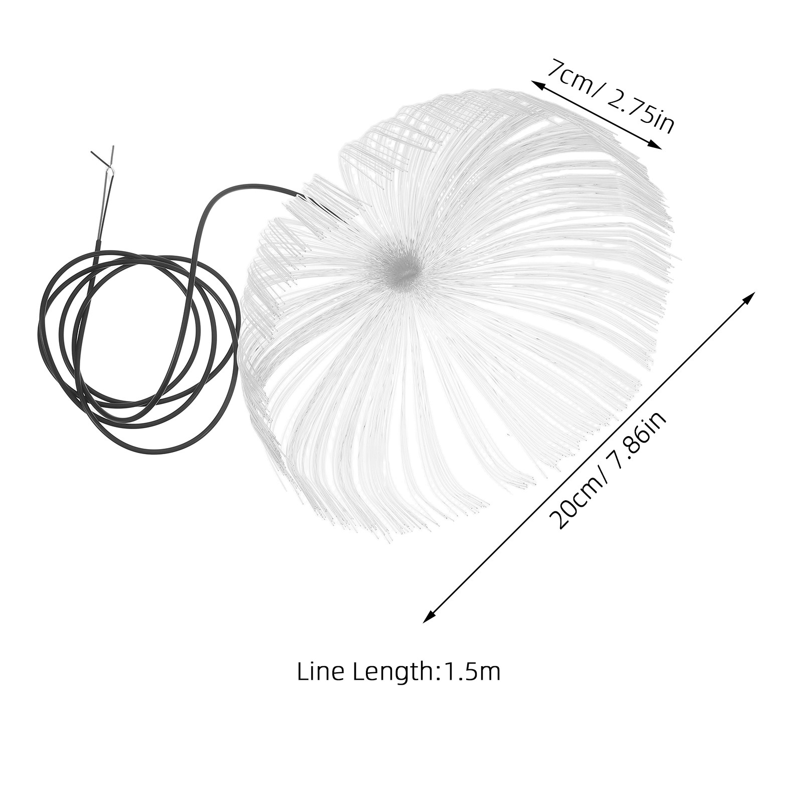 LED Fiber Optic Jellyfish Ceil - Home Bar And Theater บทวิจารณ์และราคา