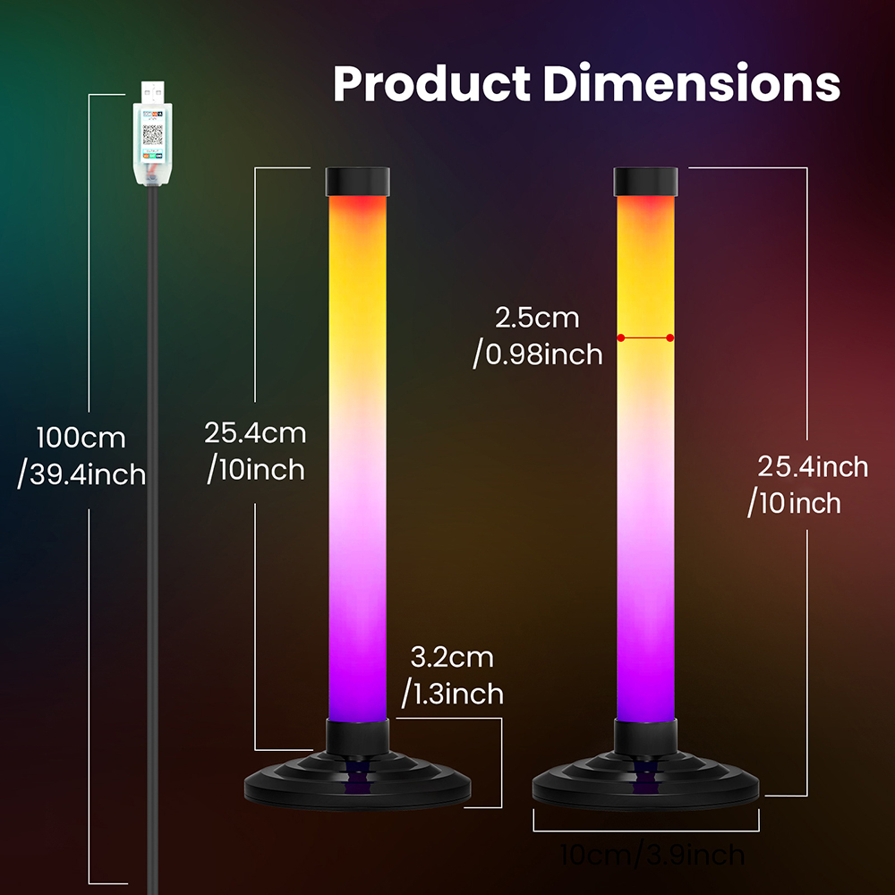 5V Smart LED Corner Floor Lamp - Home Bar And Theater บทวิจารณ์และราคา