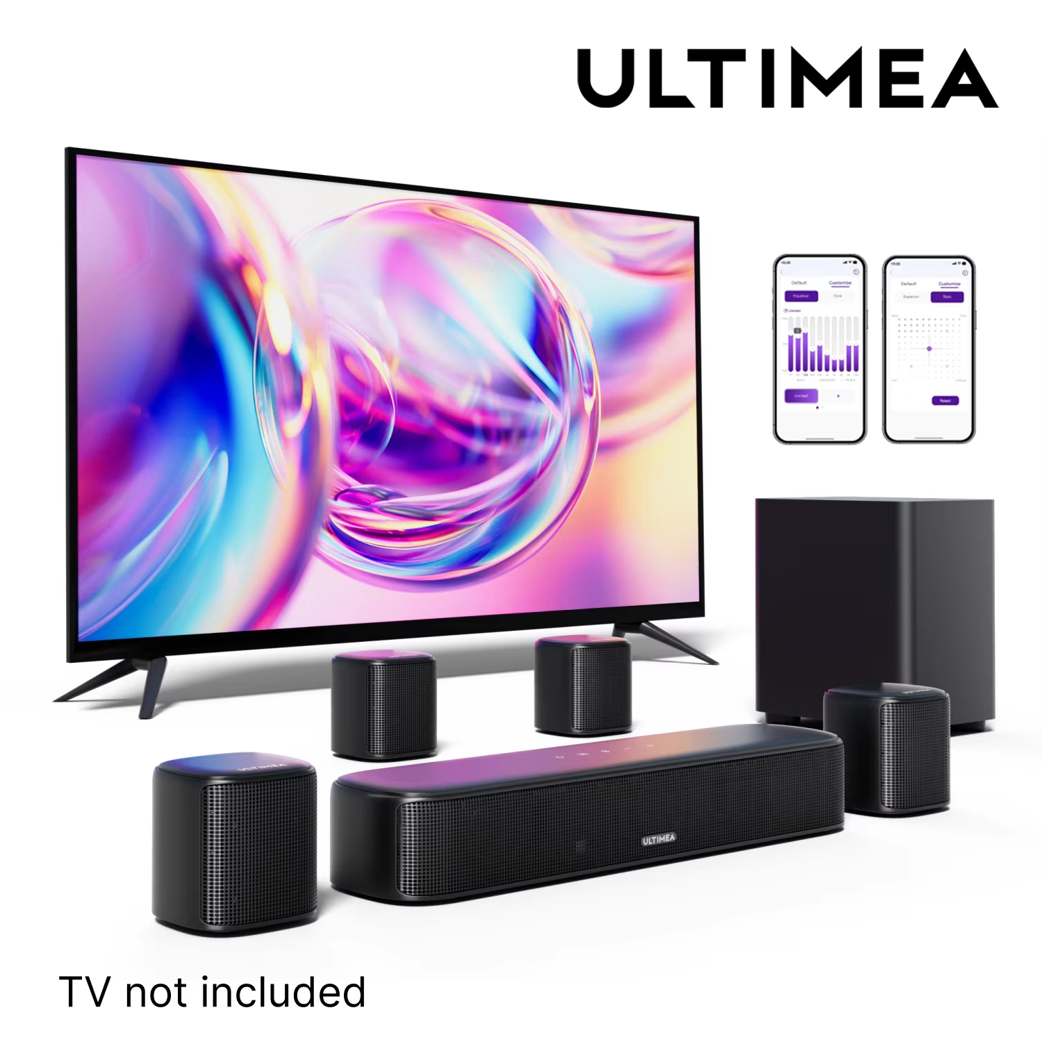 ULTIMEA 7.1 Channel Sound Bar  - Home Bar And Theater บทวิจารณ์และราคา